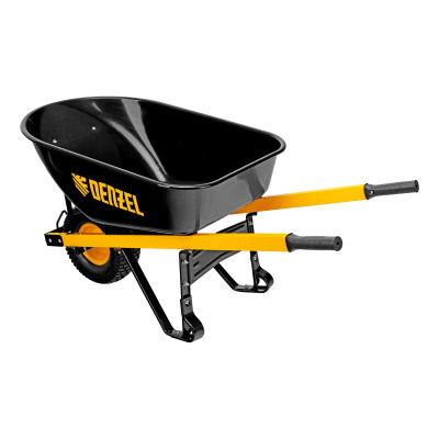 Тачка строительная, усиленная, объем 140 л, 230 кг, колесо 15х6.00-6 Denzel по ценам производителя в Екатеринбурге с доставкой по всей России