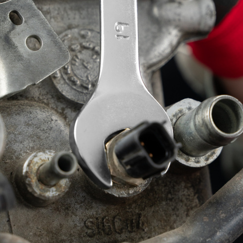 Ключ комбинированный, 19 мм, CrV, матовый хром Stels по ценам производителя в Екатеринбурге с доставкой по всей России