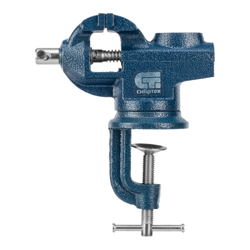 Тиски слесарные, настольные, поворотные, ширина рабочих губок 65 мм, наковальня Сибртех по ценам производителя в Екатеринбурге с доставкой по всей России