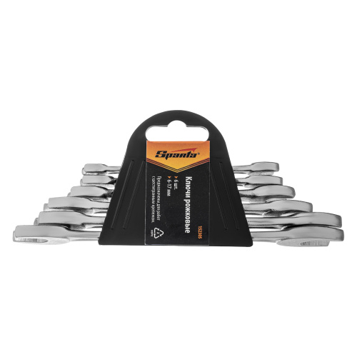 Набор ключей рожковых, 6 х 17 мм, 6 шт, хромированные Sparta по ценам производителя в Екатеринбурге с доставкой по всей России