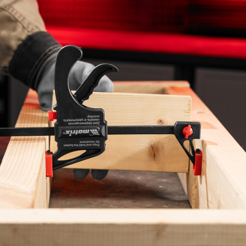 Струбцина универсальная F-образная, 150 х 265 х 45 мм, пластмассовый корпус Matrix по ценам производителя в Екатеринбурге с доставкой по всей России