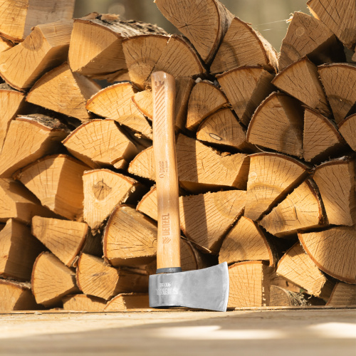 Топор кованый, 900 г, американский тип, буковая рукоятка, 430мм, EFP Denzel по ценам производителя в Екатеринбурге с доставкой по всей России