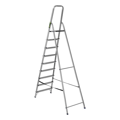 Стремянка, 9 ступеней, алюминиевая, Сибртех по ценам производителя в Екатеринбурге с доставкой по всей России