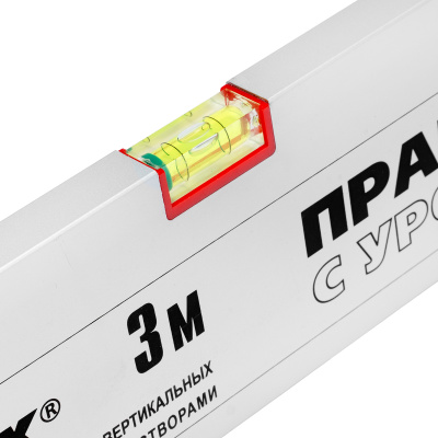 Правило алюминиевое с уровнем, L-3.0 м, 2 ручки Matrix по ценам производителя в Екатеринбурге с доставкой по всей России