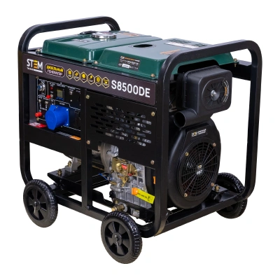 Генератор дизельный STEM Techno S8500DE (8,5кВт, электростартер, дисплей, подогрев, АВР) по ценам производителя в Екатеринбурге с доставкой по всей России