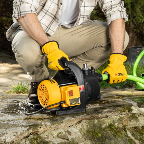 Садовый поверхностный насос GPL600, 600 Вт, 3000 л/ч, подъем 35 м, пластик Denzel по ценам производителя в Екатеринбурге с доставкой по всей России