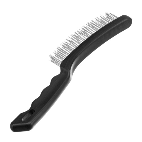 Щетка трехрядная металлическая с пластмассовой ручкой Sparta по ценам производителя в Екатеринбурге с доставкой по всей России