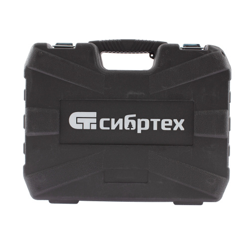 Набор инструмента, 1/2", 1/4", пластиковый кейс, 108 предметов Сибртех по ценам производителя в Екатеринбурге с доставкой по всей России