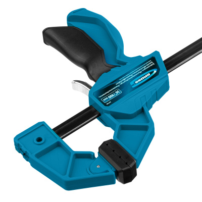 Струбцина реечная, быстрозажимная, пистолетного типа, пошаговый механизм, пластиковый корпус, 900 мм Gross по ценам производителя в Екатеринбурге с доставкой по всей России