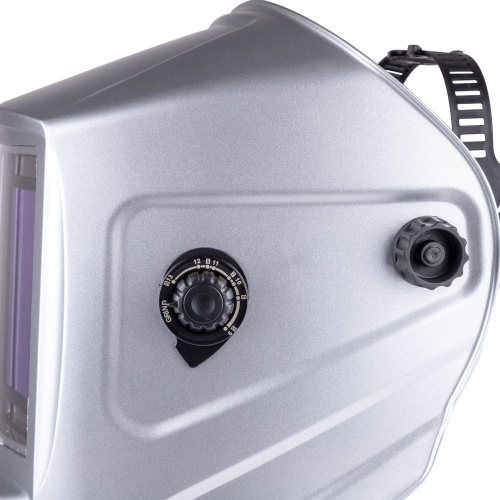 Маска сварщика GEFEST серебро  (ф-р 9700V, пр-во FoxWeld/КНР) без коробки по ценам производителя в Екатеринбурге с доставкой по всей России