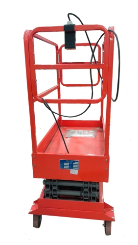 Подъемник ножничный передвижной 240 кг 3/5 м TOR GTJY DC аккумуляторный по ценам производителя в Екатеринбурге с доставкой по всей России