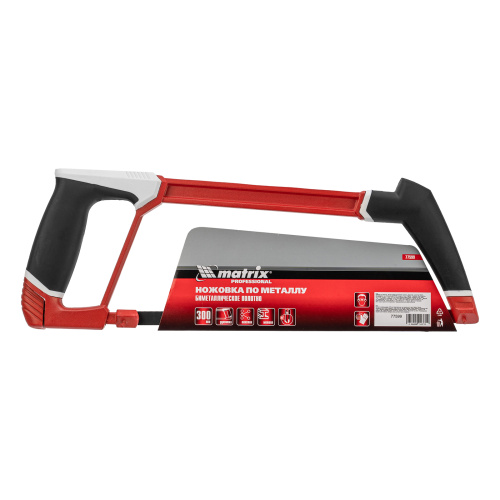 Ножовка по металлу, 300 мм, биметаллическое полотно, двухкомпонентная рукоятка Matrix Professional по ценам производителя в Екатеринбурге с доставкой по всей России
