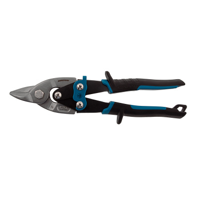 Ножницы по металлу "Piranha", 230 мм, прямой усиленный рез (Bulldog) сталь СrMo, двухкомпонентная рукоятка-ки Gross по ценам производителя в Екатеринбурге с доставкой по всей России