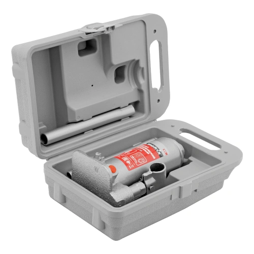 Домкрат гидравлический бутылочный, 4 т, высота подъема 194-372 мм, в пластиковый кейсе Matrix по ценам производителя в Екатеринбурге с доставкой по всей России