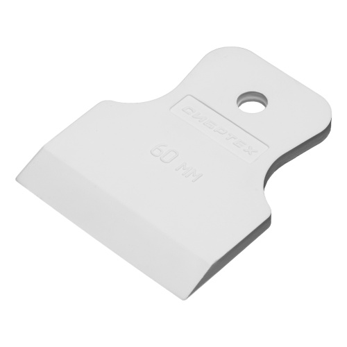 Шпатель, белая резина, 60 мм Сибртех по ценам производителя в Екатеринбурге с доставкой по всей России