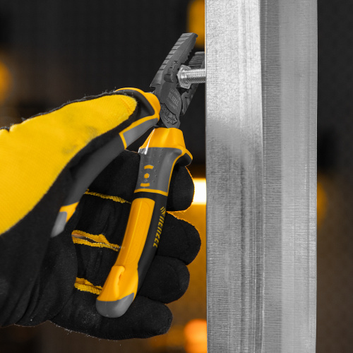 Плоскогубцы комбинированные 165 мм, трехкомпонентные рукоятки Denzel по ценам производителя в Екатеринбурге с доставкой по всей России