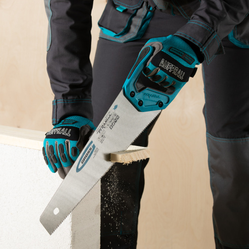 Ножовка по дереву "Piranha", 400 мм, 11-12 TPI, зуб-3D, каленый зуб, двухкомпонентная рукоятка Gross по ценам производителя в Екатеринбурге с доставкой по всей России