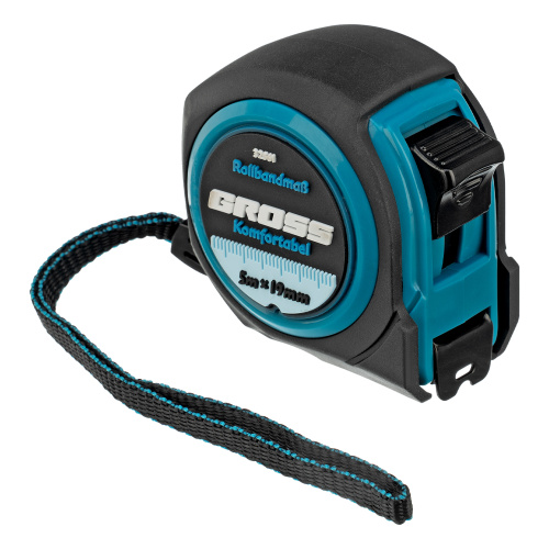 Рулетка Komfortabel 5 м х 19 мм,обрезиненный корпус Gross по ценам производителя в Екатеринбурге с доставкой по всей России