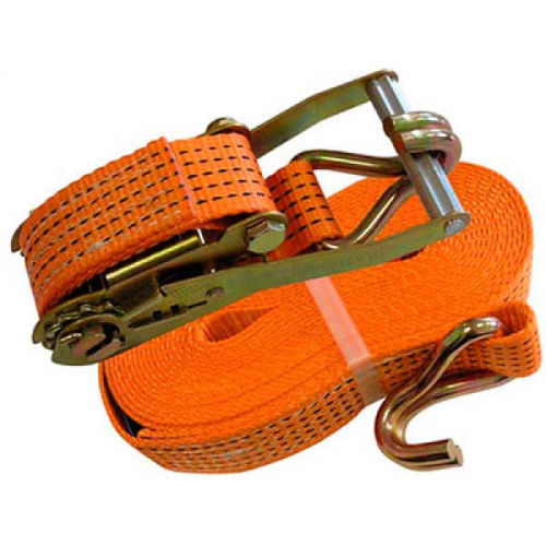 Ремень стяжной  2,5 / 5 тн, РС 30 м x 50 мм, полиэстер, с крюками, храповиком | СибТаль по ценам производителя в Екатеринбурге с доставкой по всей России