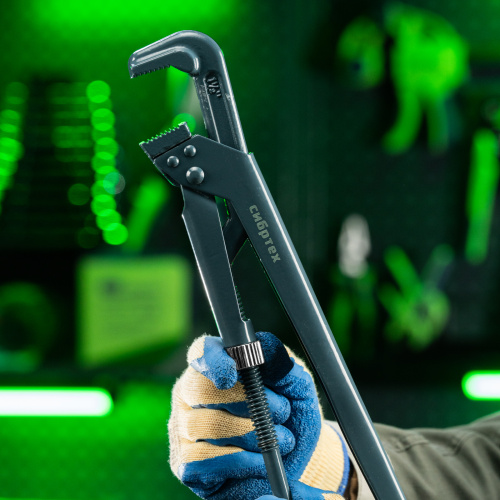 Ключ трубный рычажный КТР-2, 1.5", кованый, тип "L" Сибртех по ценам производителя в Екатеринбурге с доставкой по всей России