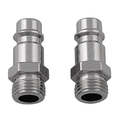 Ниппель универсальный быстросъемный ("папа") 1/4, внешняя резьба, 2 шт, Stels по ценам производителя в Екатеринбурге с доставкой по всей России