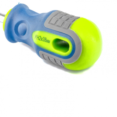 Отвертка, PH2 х 38 мм, CrV, трехкомпонентная рукоятка Сибртех по ценам производителя в Екатеринбурге с доставкой по всей России