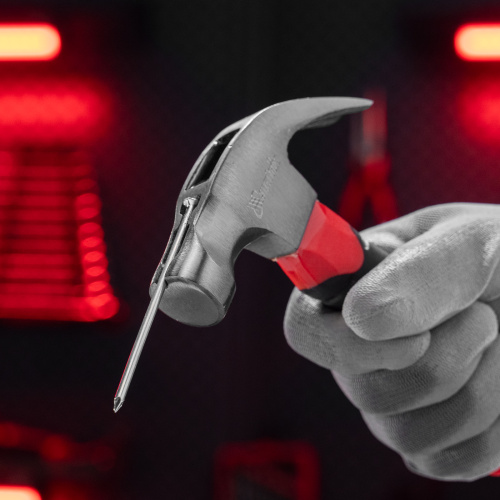 Молоток-гвоздодер мини, боек с магнитом, фибергласовая двухкомпонентная рукоятка, 250 г Matrix по ценам производителя в Екатеринбурге с доставкой по всей России