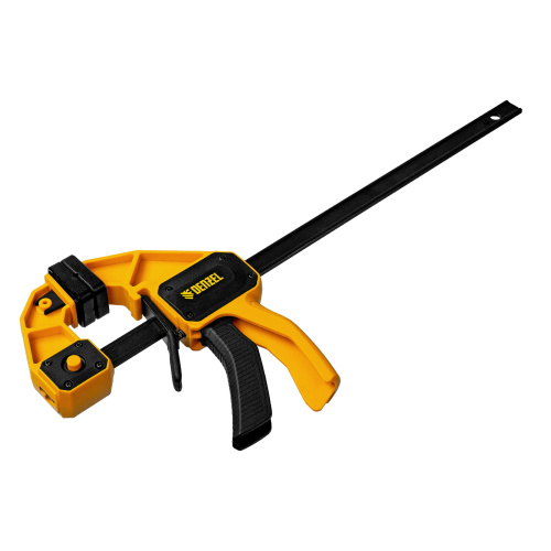 Струбцина F-образная, быстрозажимная, 300 х 80 мм, усиленный нейлоновый корпус Denzel по ценам производителя в Екатеринбурге с доставкой по всей России