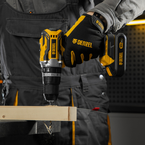 Дрель-шуруповерт аккумуляторная ударная бесщет CIDB-18-02, Li-Ion, 18 В Denzel по ценам производителя в Екатеринбурге с доставкой по всей России