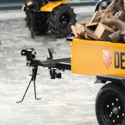 Прицеп для мотоблока TT-500, оцинк., груз. 500 кг, рег. сцепка, колеса 4.00-10, в упаковке Denzel по ценам производителя в Екатеринбурге с доставкой по всей России