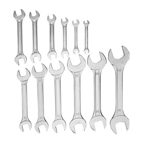 Набор ключей рожковых, 6 х 32 мм, 12 шт, хромированные Sparta по ценам производителя в Екатеринбурге с доставкой по всей России