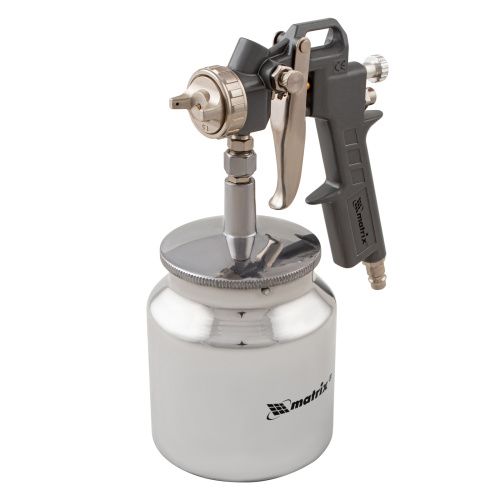 Набор пневмоинструмента, 5 предметов, быстросъемное соединение, краскораспылитель с нижним бачком Matrix по ценам производителя в Екатеринбурге с доставкой по всей России