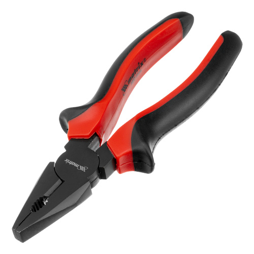 Плоскогубцы комбинированные Black Nickel, 160 мм, двухкомпонентные рукоятки Matrix по ценам производителя в Екатеринбурге с доставкой по всей России