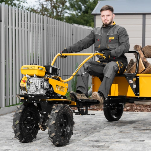 Мотоблок DPT-370S, 7 л.с., ремен.сцеп, фрез 3х4, ШОМ, передачи 3В/1Н Denzel по ценам производителя в Екатеринбурге с доставкой по всей России