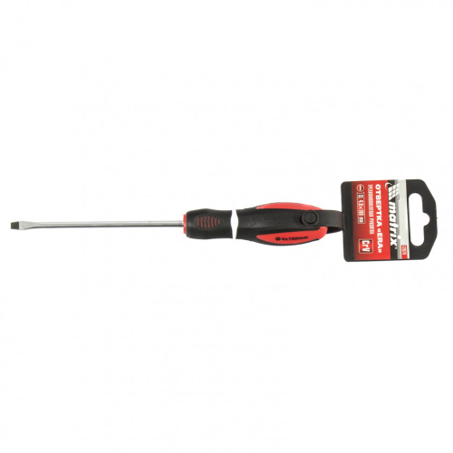 Отвертка "Era", SL4 х 100 мм, CrV, трехкомпонентная рукоятка Matrix по ценам производителя в Екатеринбурге с доставкой по всей России