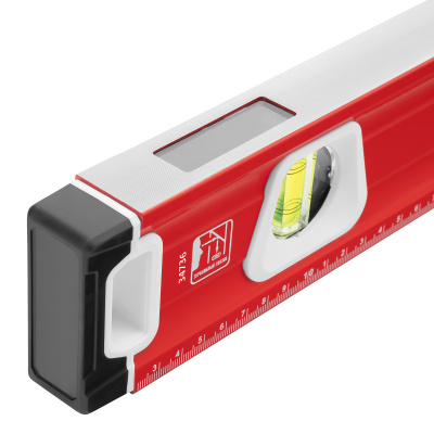 Уровень алюминиевый, магнит, фрезерованный, 3 глазка (1 зеркальный) двухкомпонентные рукоятки, 2000 мм Matrix по ценам производителя в Екатеринбурге с доставкой по всей России