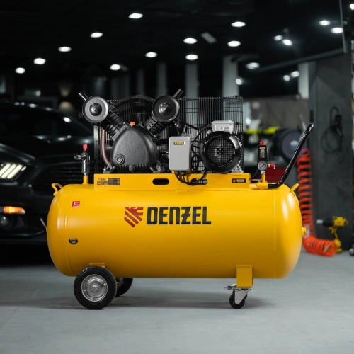 Компрессор воздушный рем. привод BCV 4000-T/200, 4,0 кВт, 200 литров, 690 л/мин Denzel по ценам производителя в Екатеринбурге с доставкой по всей России