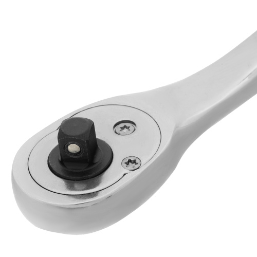 Ключ-трещотка 1/4", CrV, 90 зубьев, усиленный, хром Gross по ценам производителя в Екатеринбурге с доставкой по всей России