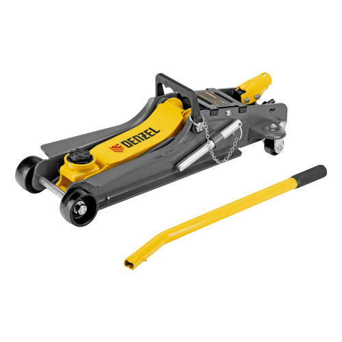 Домкрат гидравлический подкатной с фиксатором, 2,5 т, 85-385 мм Denzel по ценам производителя в Екатеринбурге с доставкой по всей России