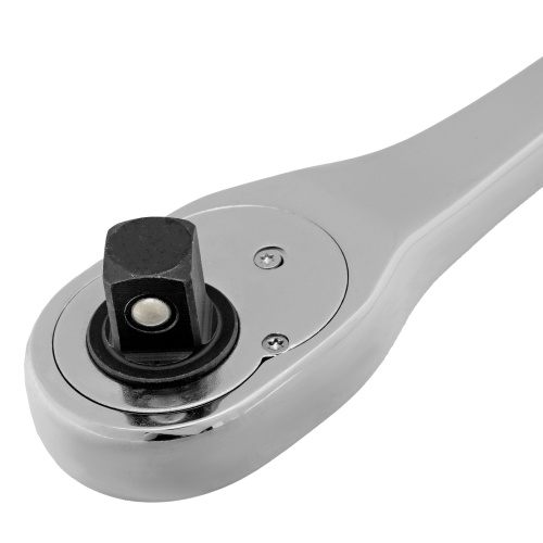 Ключ-трещотка 1/2", CrV, 90 зубьев, усиленный, хром Gross по ценам производителя в Екатеринбурге с доставкой по всей России