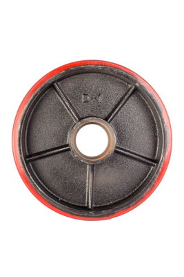 Колесо полиуретановое 200х50 мм без подшипника для тележек гидравлических BF/WB/RHP по ценам производителя в Екатеринбурге с доставкой по всей России