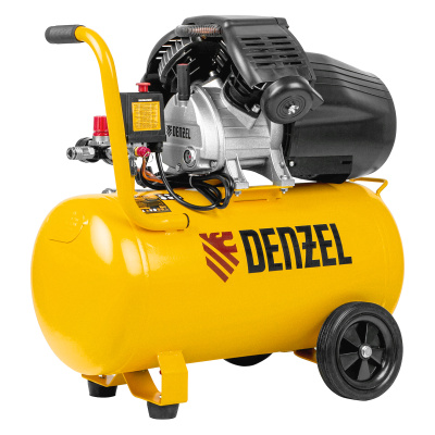 Компрессор воздушный DCV2200/50, прямой привод, 2.2 кВт, 50 литров, 380 л/мин Denzel купить в Москве с доставкой по всей России | ProtosMarket.ru