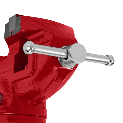 Тиски слесарные, 50 мм, настольные, поворотные, c наковальней MTX по ценам производителя в Екатеринбурге с доставкой по всей России