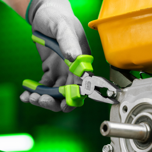 Плоскогубцы комбинированные, 180 мм, двухкомпонентные рукоятки Сибртех по ценам производителя в Екатеринбурге с доставкой по всей России