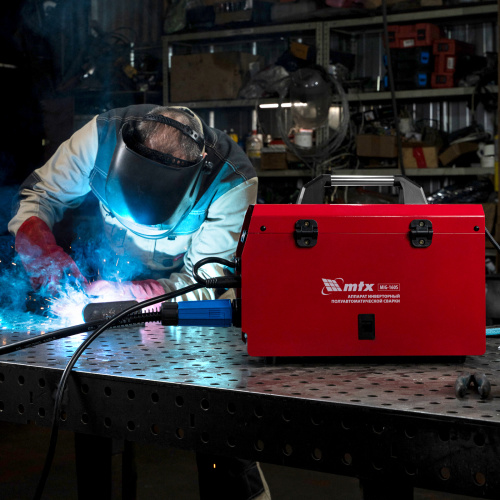 Аппарат инвертор. полуавтомат. cварки MIG-160S, 160A, ПВ 60%, катушка 5 кг MTX по ценам производителя в Екатеринбурге с доставкой по всей России