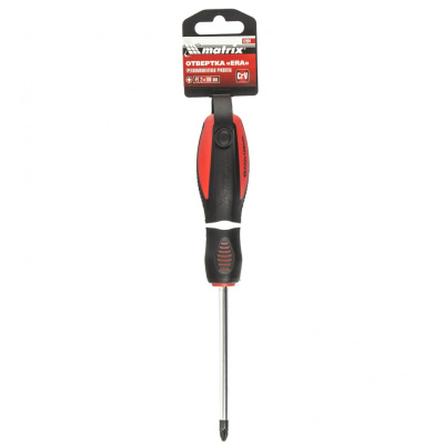 Отвертка "Era", PZ2 x 100 мм, CrV, трехкомпонентная рукоятка Matrix по ценам производителя в Екатеринбурге с доставкой по всей России
