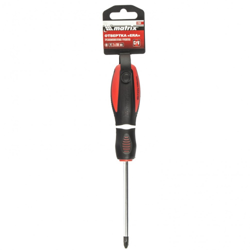 Отвертка "Era", PZ2 x 100 мм, CrV, трехкомпонентная рукоятка Matrix по ценам производителя в Екатеринбурге с доставкой по всей России