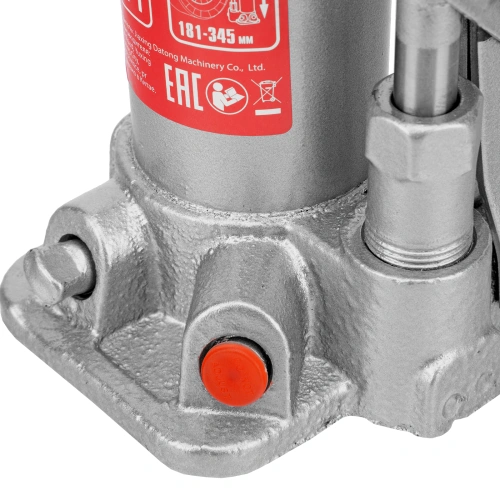 Домкрат гидравлический бутылочный, 2 т, высота подъема 181-345 мм, в пластиковый кейсе Matrix по ценам производителя в Екатеринбурге с доставкой по всей России