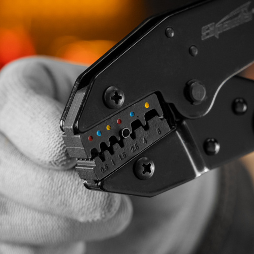 Клещи, 0.5-6 мм, для обжима электрокабеля Sparta по ценам производителя в Екатеринбурге с доставкой по всей России