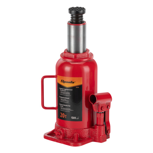 Домкрат гидравлический бутылочный, 10 т, h подъема 200-385 мм Sparta по ценам производителя в Екатеринбурге с доставкой по всей России